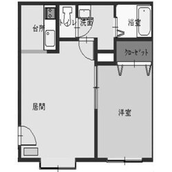 チェルシー西の宮の物件間取画像